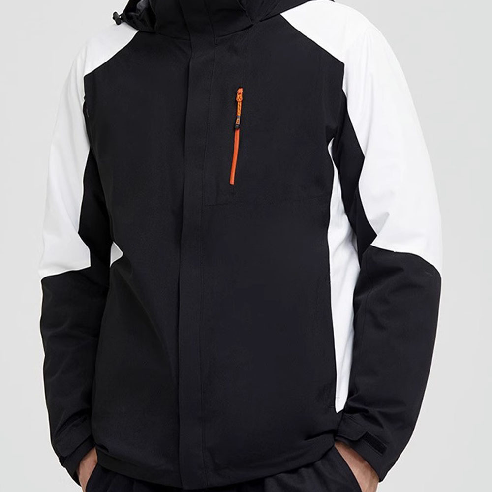 Outdoor Sport Jacket Women'S - ฤดูหนาวคอกลมกีฬาเสื้อกันฝนที่ถอดออกได้เสื้อแจ็คเก็ตกลางแจ้งกันลมสําหรับกีฬา