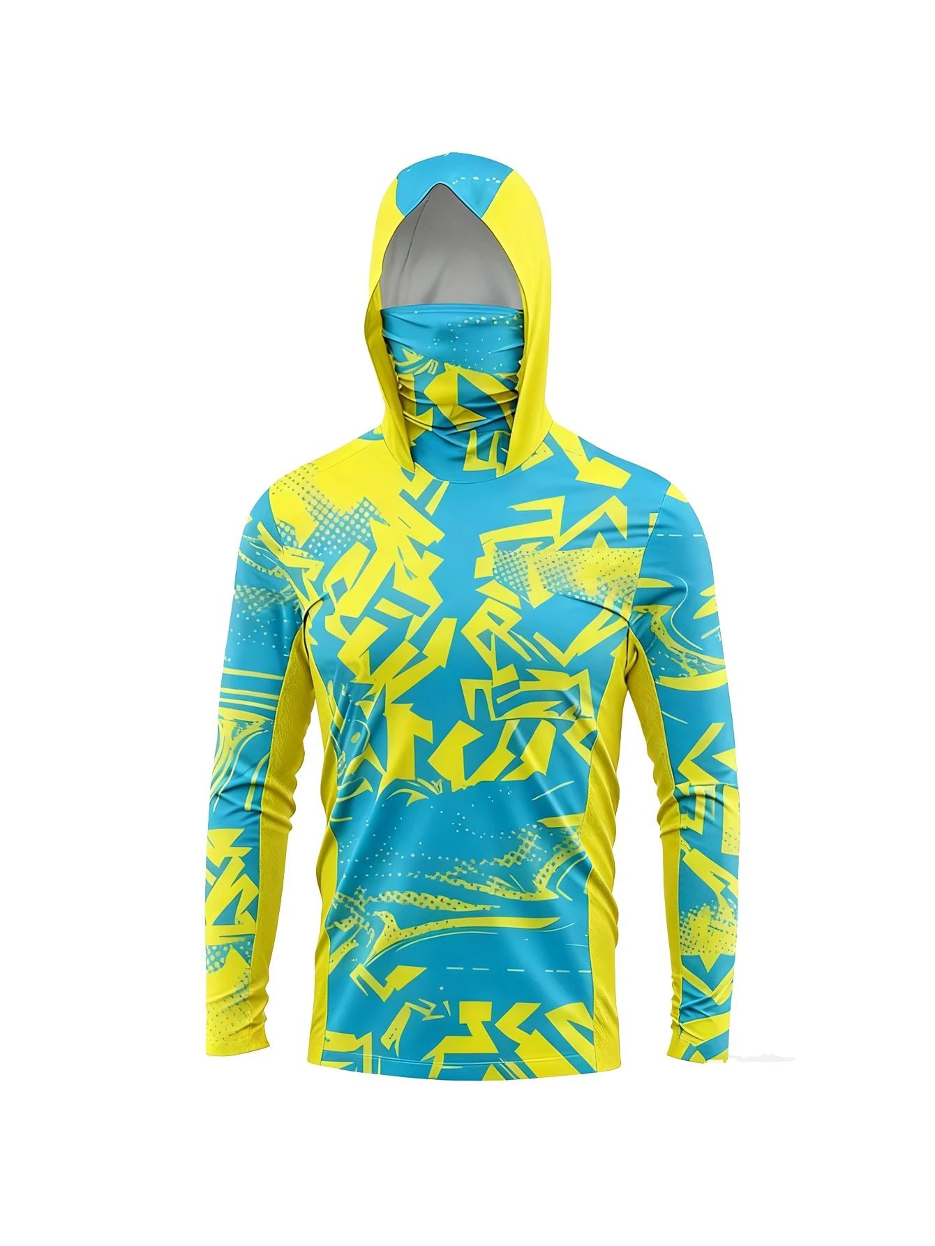 Outdoor Sports Outfit - ชุดตกปลาผู้ชายขายดีประจำฤดูร้อนปี 2026 สำหรับกีฬากลางแจ้งและพักผ่อน สวมใส่สบาย ระบายอากาศได้ดี พิมพ์ลาย