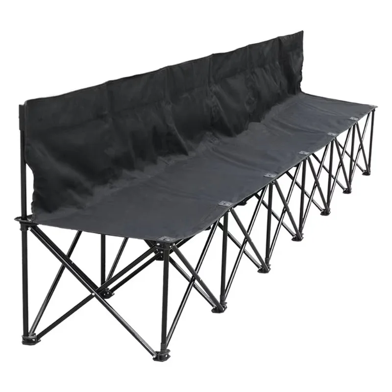 Outdoor Sport Bench - เก้าอี้แบบพับได้สำหรับเล่นกีฬาฟุตบอลกลางแจ้งสามารถต่อเข้ากับที่นั่งที่หกได้