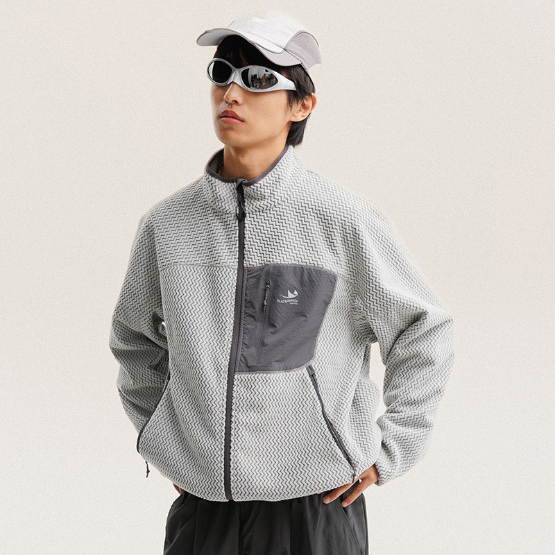 Outdoor Sport Jacket Women'S - ฤดูใบไม้ร่วงฤดูหนาวขนแกะโพลาร์ลายหยักเสื้อแจ็คเก็ตผู้ชายผู้หญิงกลางแจ้งเดินป่าเดินป่าระบายอากาศได้ดีเสื้อกีฬาอุ่นๆเสื้อโค้ทยูนิเซ็กส์