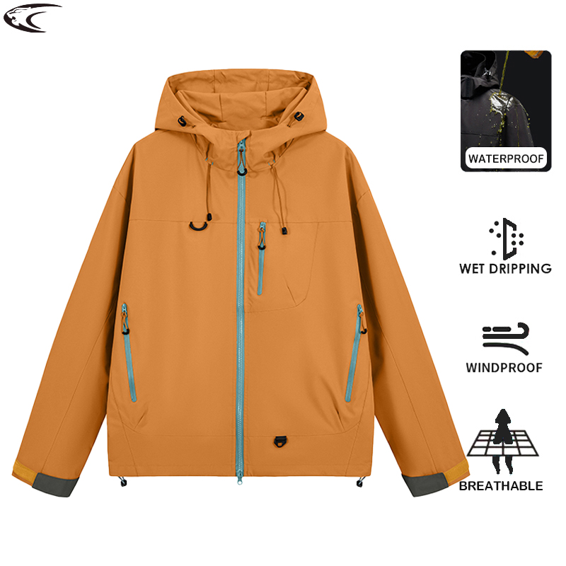 Outdoor Sport Jacket Women'S - LNGXO ผู้ชายผู้หญิงกันน้ำเสื้อแจ็คเก็ตเดินป่าตั้งแคมป์ปีนเขาเสื้อกันลมสำหรับทุกเพศกีฬากลางแจ้งเสื้อกันฝนกันลม