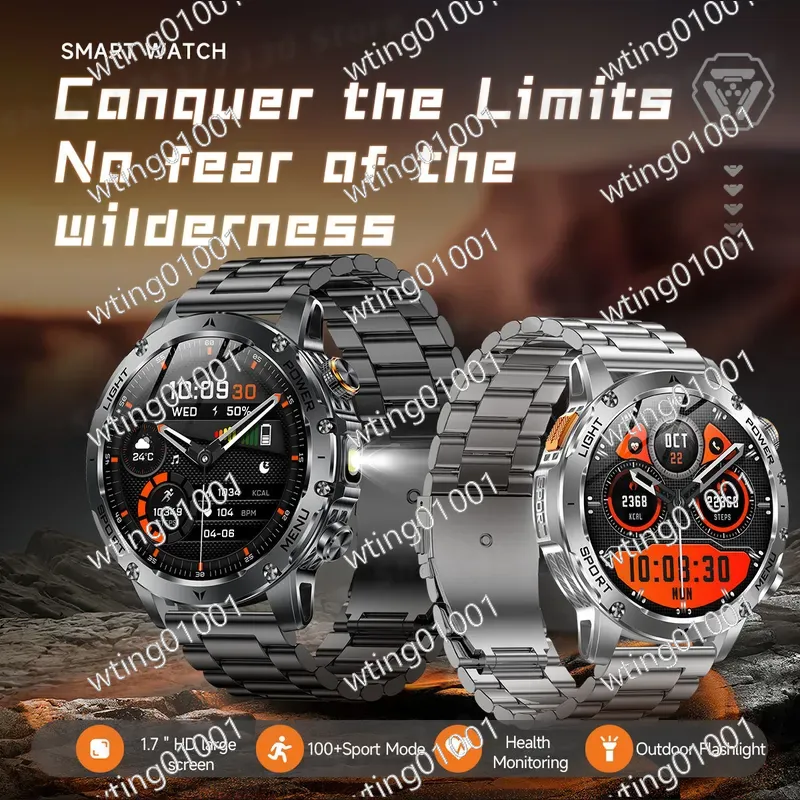 สำหรับนาฬิกาอัจฉริยะ AK87 ไฟฉา - Outdoor Sport Smart Watch บทวิจารณ์และราคา