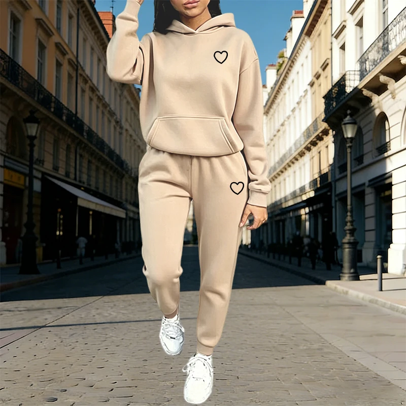 ชุดวอร์มผู้หญิง เสื้อฮู้ดและกา - Outdoor Sports Outfit บทวิจารณ์และราคา