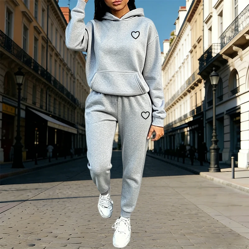 ชุดวอร์มผู้หญิง เสื้อฮู้ดและกา - Outdoor Sports Outfit บทวิจารณ์และราคา