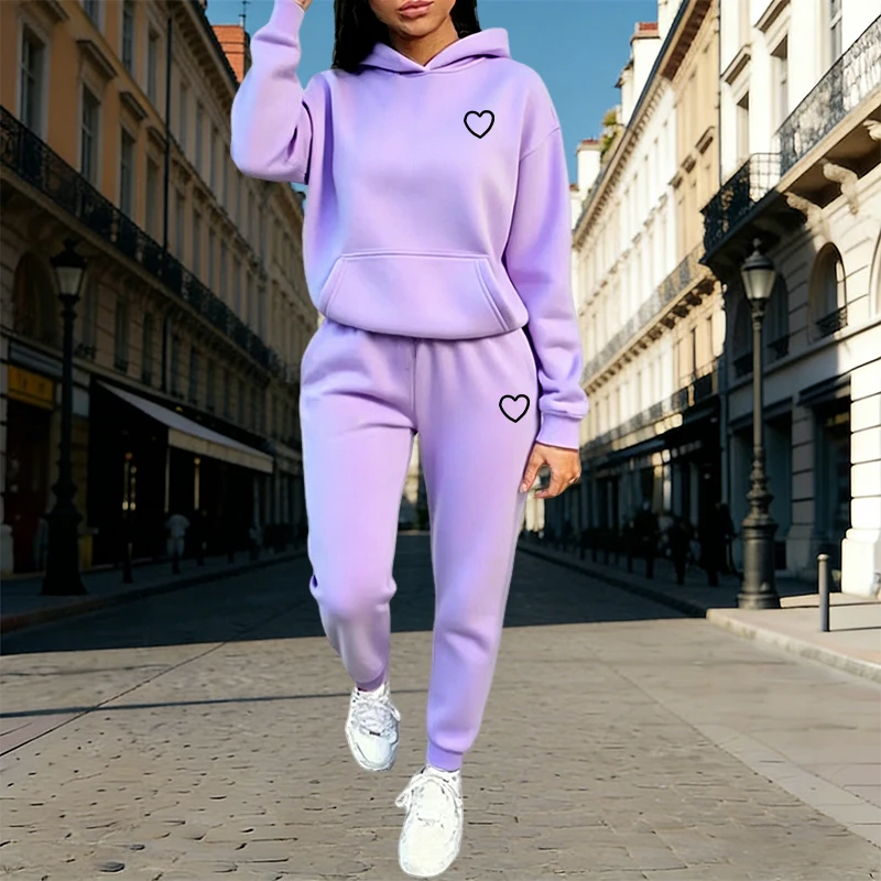 ชุดวอร์มผู้หญิง เสื้อฮู้ดและกา - Outdoor Sports Outfit บทวิจารณ์และราคา