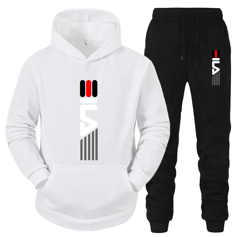 ชุดวอร์มผู้ชาย เสื้อฮู้ด+กางเก - Outdoor Sports Outfit บทวิจารณ์และราคา