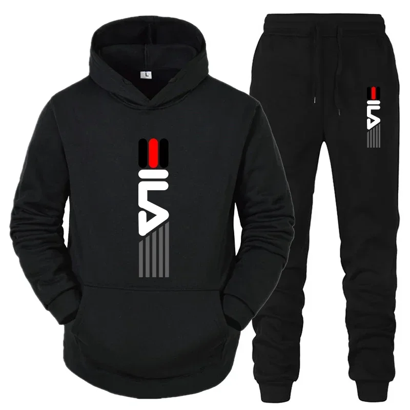ชุดวอร์มผู้ชาย เสื้อฮู้ด+กางเก - Outdoor Sports Outfit บทวิจารณ์และราคา