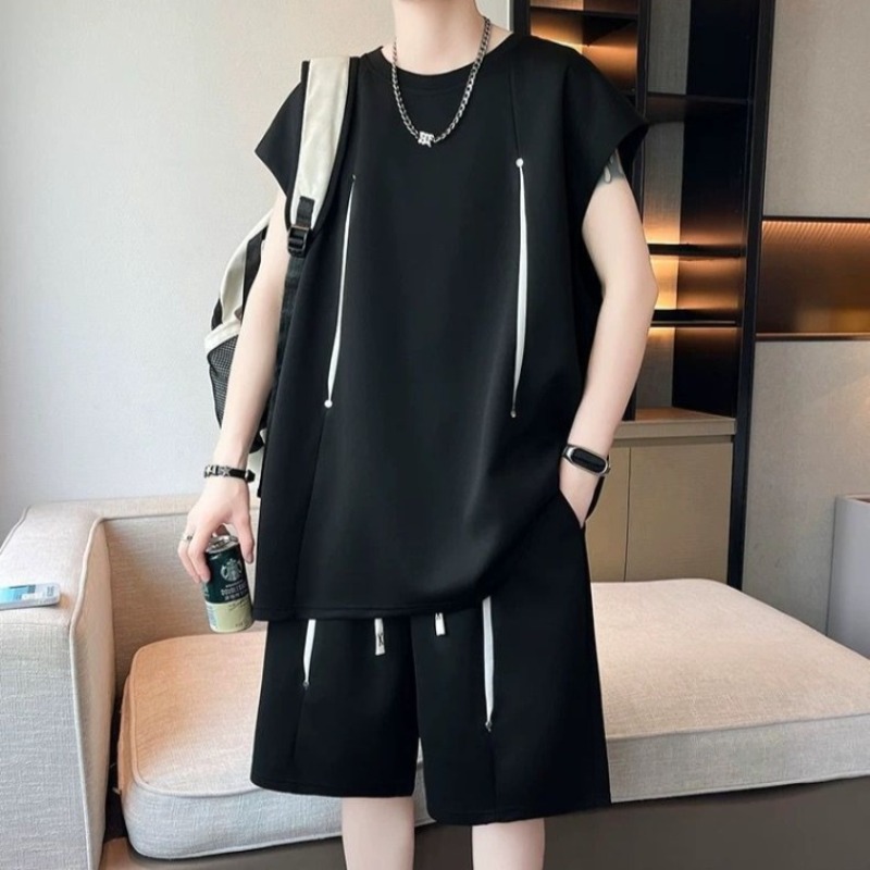 เสื้อยืดแขนกุดผู้ชายสำหรับวัยร - Outdoor Sports Outfit บทวิจารณ์และราคา