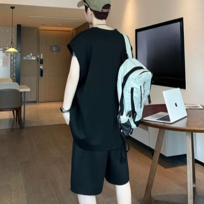 เสื้อยืดแขนกุดผู้ชายสำหรับวัยร - Outdoor Sports Outfit บทวิจารณ์และราคา