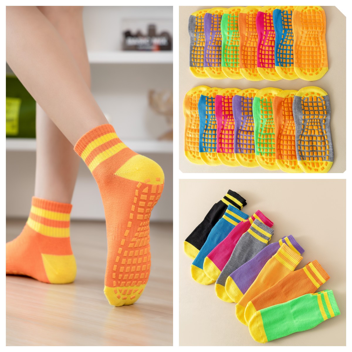 10คู่แพ็ค Trampoline ถุงเท้าซิ - Trampoline Park Sock บทวิจารณ์และราคา