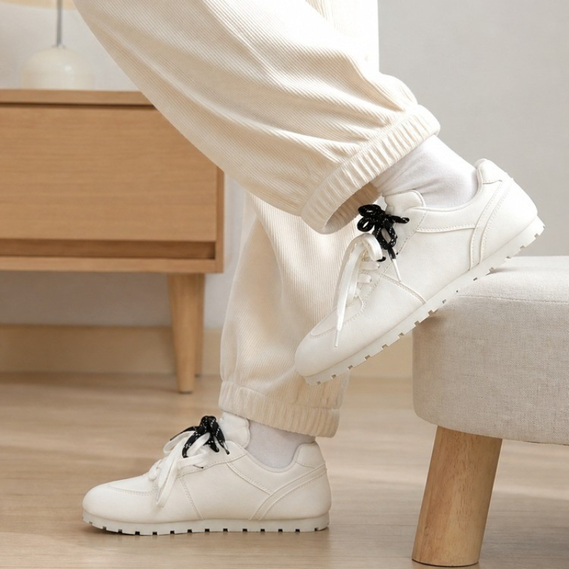 รองเท้าผ้าใบวิ่งลำลองไซส์ใหญ่ส - Outdoor Sports Shoes บทวิจารณ์และราคา