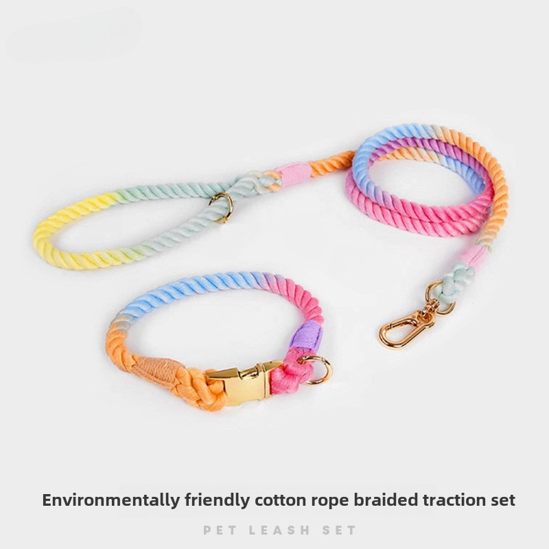 Loudik ขายส่งเชือกฝ้ายทอมือสีช - Headcollar Rope Set บทวิจารณ์และราคา