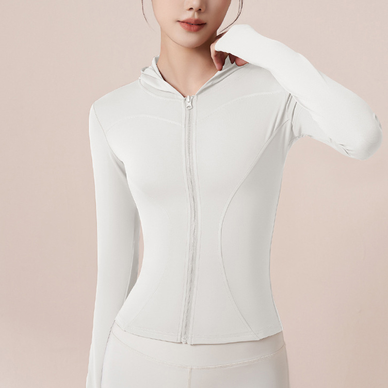 ยืดหยุ่นสูงHoodieเสื้อแจ็คเก็ต - Outdoor Sport Jacket Women'S บทวิจารณ์และราคา