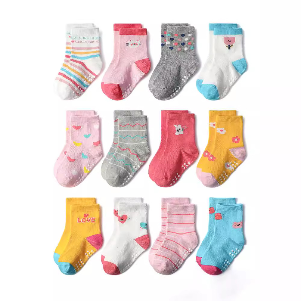 1/3/6/9/12 คู่ถุงเท้าเด็กชุดเด - Trampoline Park Sock บทวิจารณ์และราคา