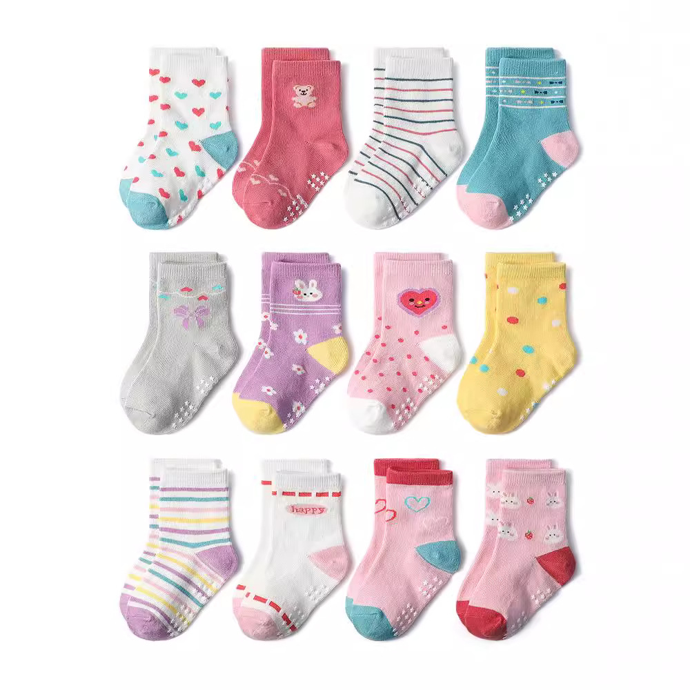 1/3/6/9/12 คู่ถุงเท้าเด็กชุดเด - Trampoline Park Sock บทวิจารณ์และราคา