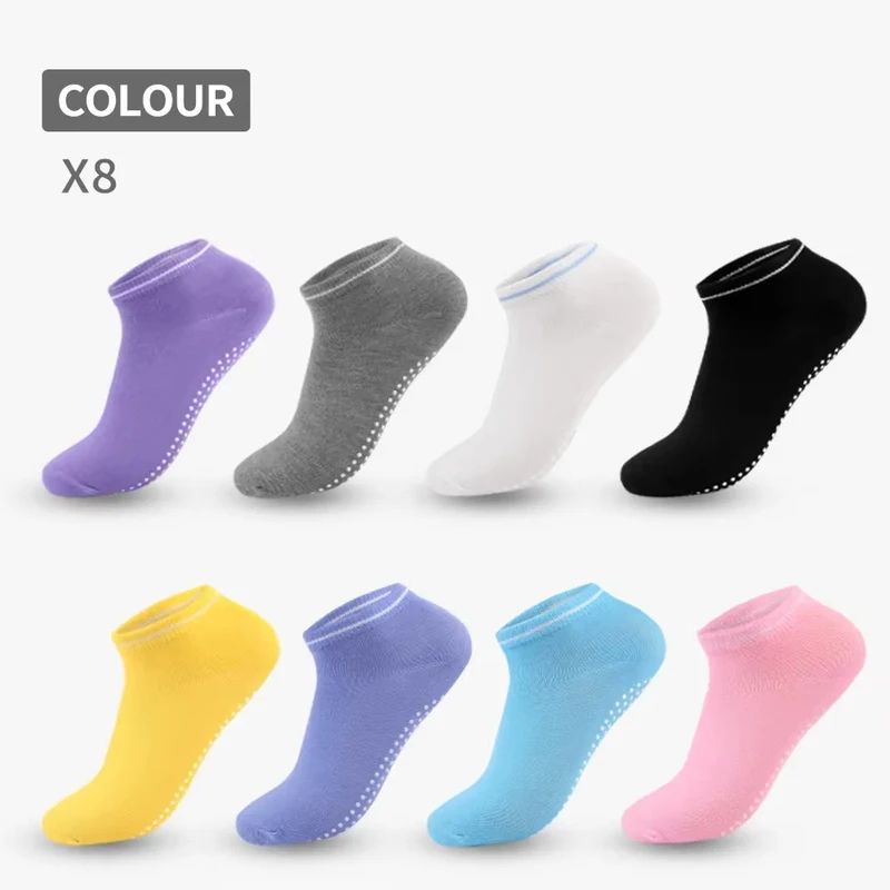 1-3 คู่ ถุงเท้ากันลื่นสำหรับผู - Trampoline Park Sock บทวิจารณ์และราคา