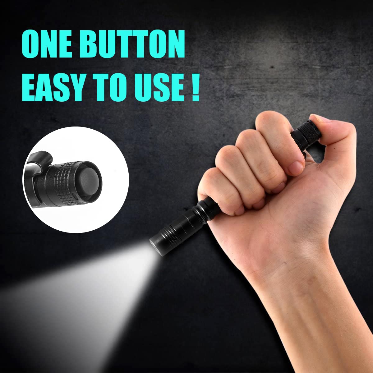 ไฟฉาย LED แบบพกพาขนาดเล็ก กันน - Outdoor Sports Accessories บทวิจารณ์และราคา