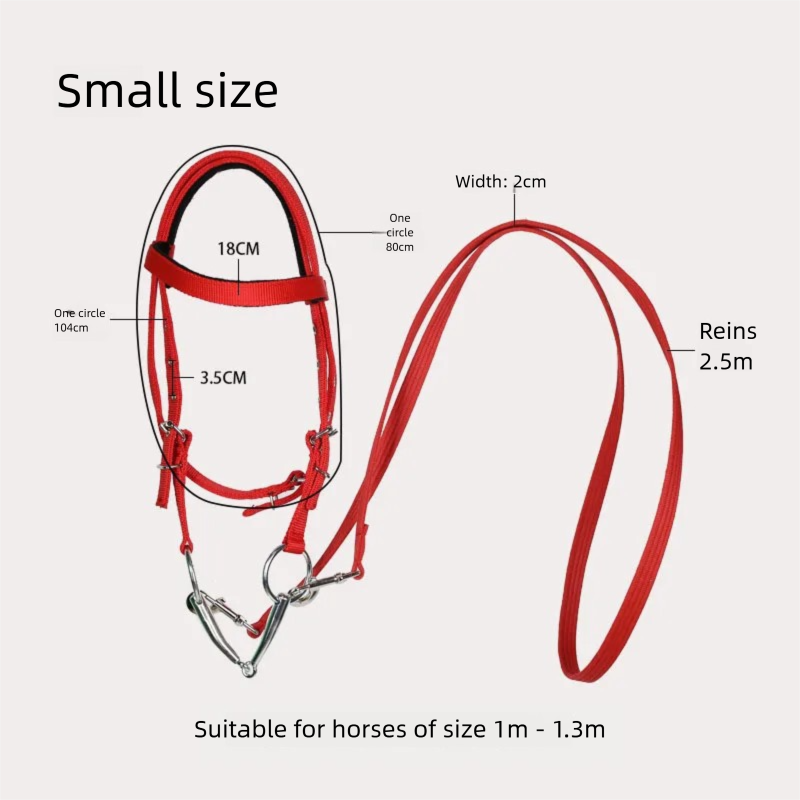 ชุดสายจูงม้าพร้อมเชือกจูงแบบปร - Headcollar Rope Set บทวิจารณ์และราคา