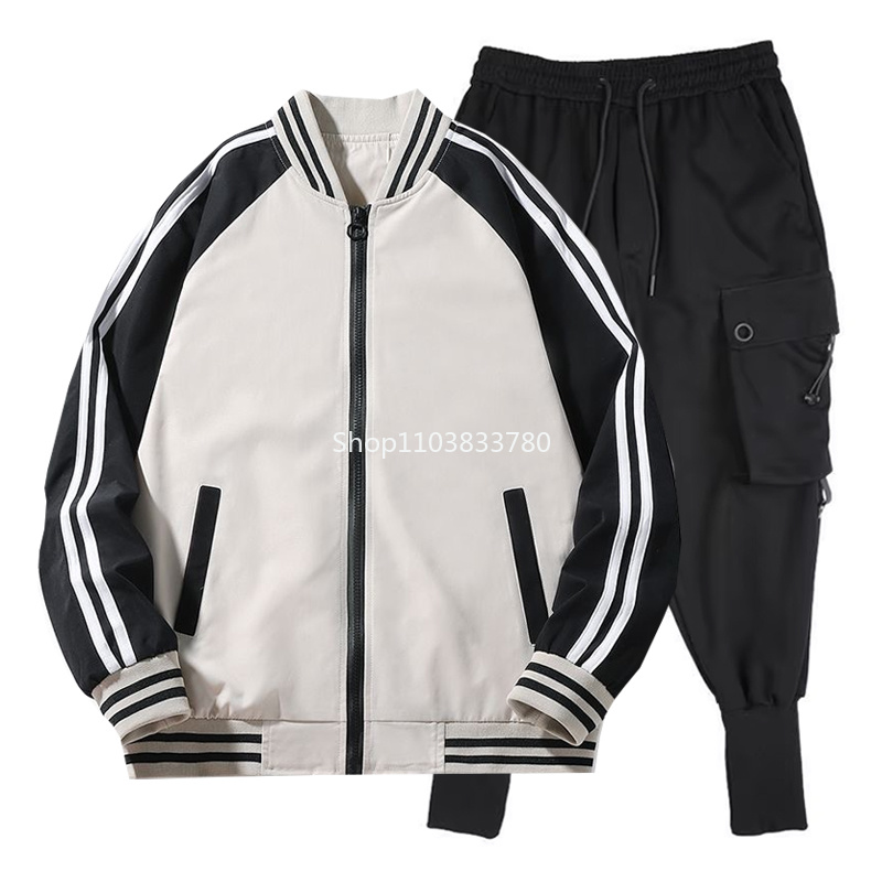 ชุดเซ็ตผู้ชาย เสื้อแจ็คเก็ตและ - Outdoor Sports Outfit บทวิจารณ์และราคา