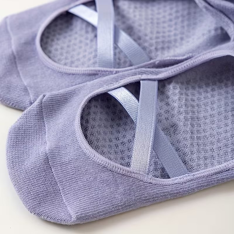 1-2 คู่ถุงเท้าโยคะกันลื่นสำหรั - Trampoline Park Sock บทวิจารณ์และราคา