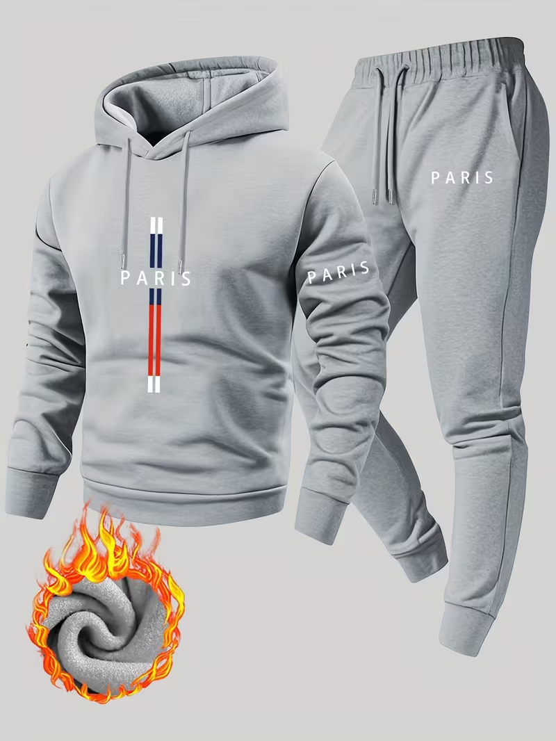 ชุดลำลองผู้ชายแบบสองชิ้น เสื้อ - Outdoor Sports Outfit บทวิจารณ์และราคา