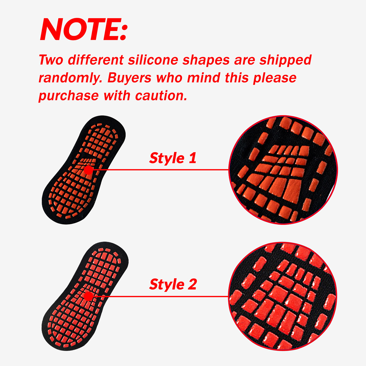 1/4 คู่ Unisex ซิลิโคน Non SLI - Trampoline Park Sock บทวิจารณ์และราคา