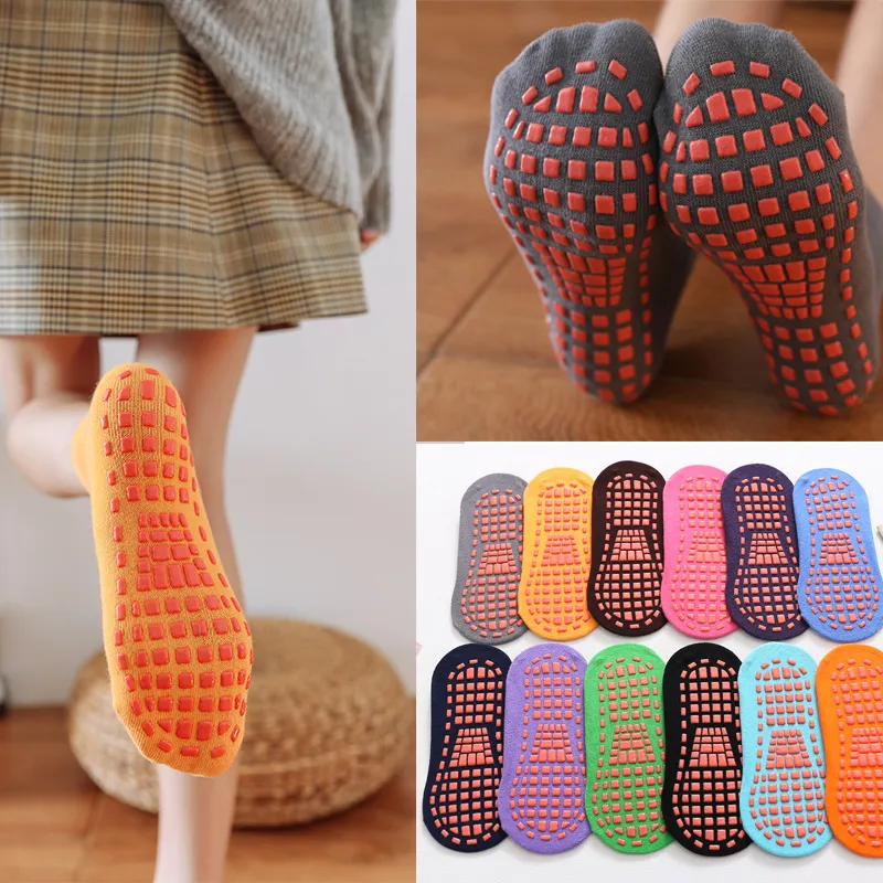 เด็กผู้ใหญ่ Anti-SLIP ถุงเท้าเ - Trampoline Park Sock บทวิจารณ์และราคา