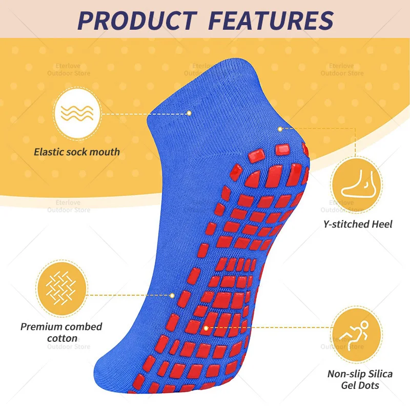 โยคะในร่มพิลาทิส Trampoline ถุ - Trampoline Park Sock บทวิจารณ์และราคา