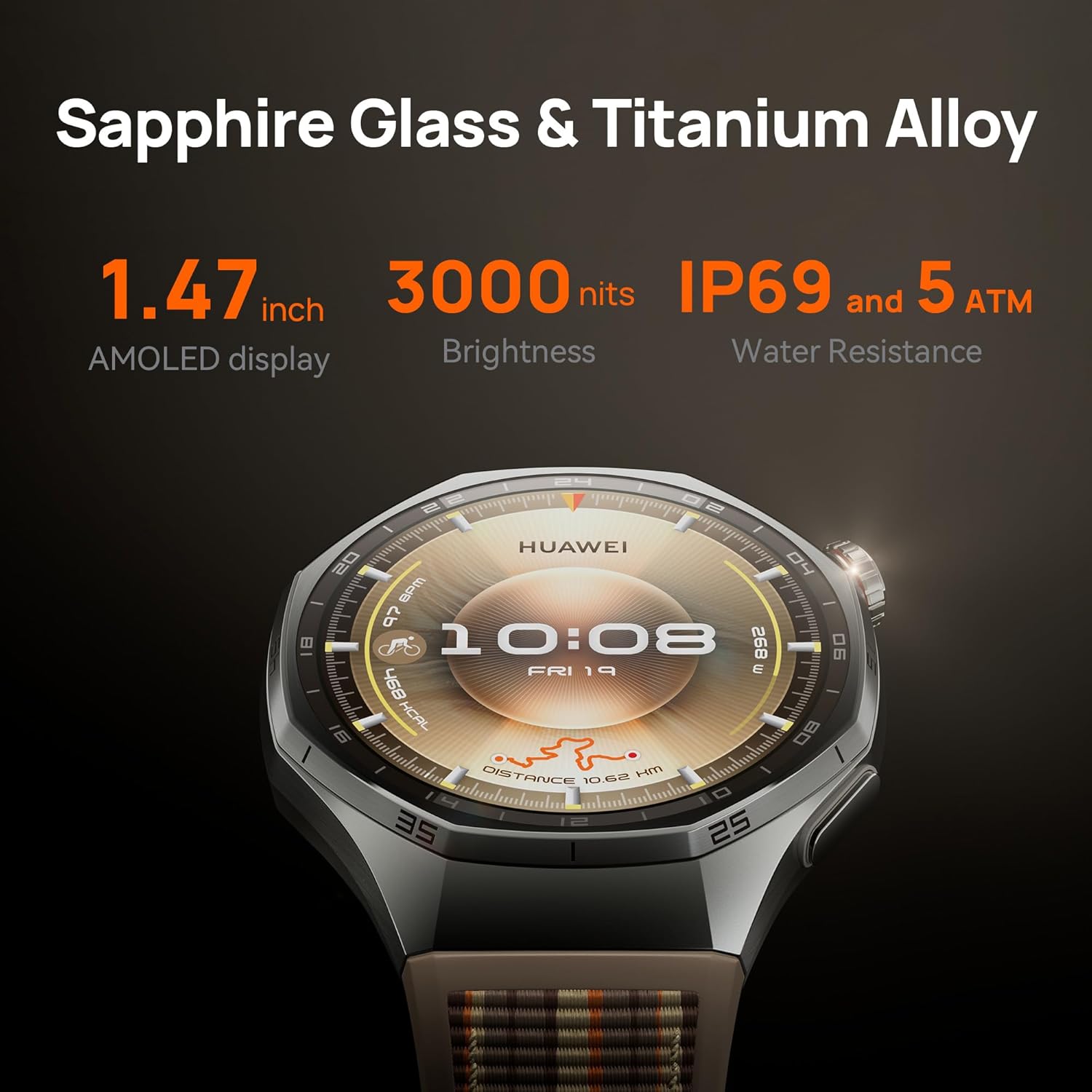 HUAWEI WATCH GT 6 Pro GPS สมาร - Outdoor Sport Smart Watch บทวิจารณ์และราคา
