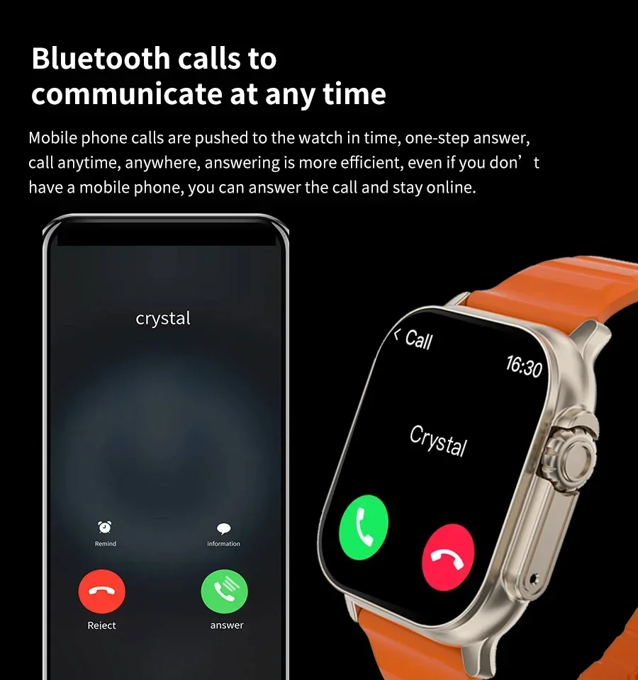 นาฬิกาซีรีส์ 9 รุ่นใหม่ PK HK8 - Outdoor Sport Smart Watch บทวิจารณ์และราคา