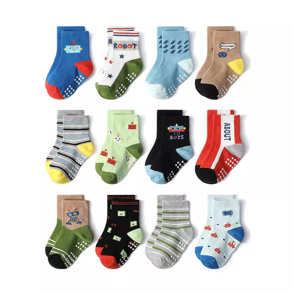 1/3/6/9/12 คู่ถุงเท้าเด็กชุดเด - Trampoline Park Sock บทวิจารณ์และราคา