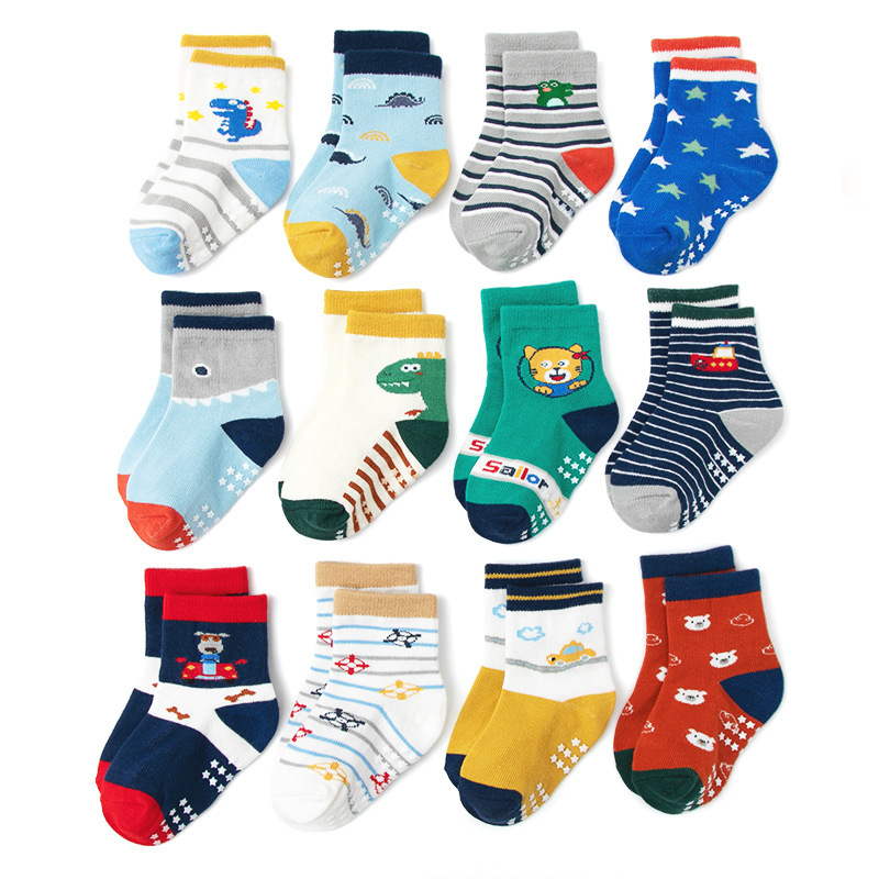 1/3/6/9/12 คู่ถุงเท้าเด็กชุดเด - Trampoline Park Sock บทวิจารณ์และราคา