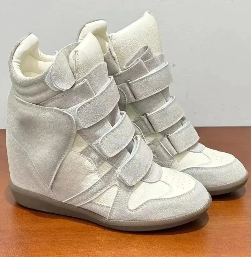 รองเท้าผ้าใบหุ้มข้อส้นลิ่มซ่อน - Outdoor Sports Shoes บทวิจารณ์และราคา