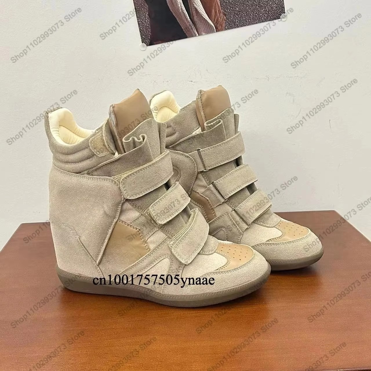 รองเท้าผ้าใบหุ้มข้อส้นลิ่มซ่อน - Outdoor Sports Shoes บทวิจารณ์และราคา
